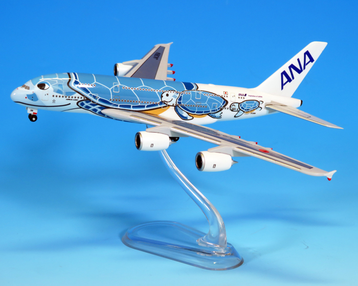 フライングホヌ全日空　ANA 飛行機　スケールモデル　完成品　プラモデル