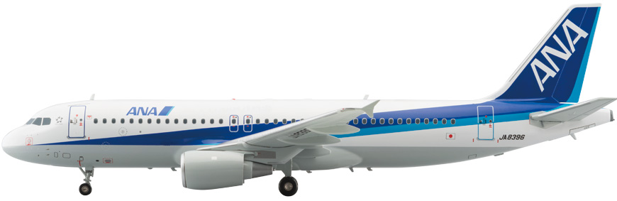 NH20063 1:200 A320 JA8396 ANA塗装 木製台座付 ダイキャストモデル｜全日空商事モデルプレーン公式サイト ANA  OFFICIAL PRECISION MODELS