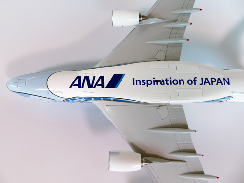 NH20143 1:200 A380 JA381A FLYING HONU ANAブルー スナップフィット