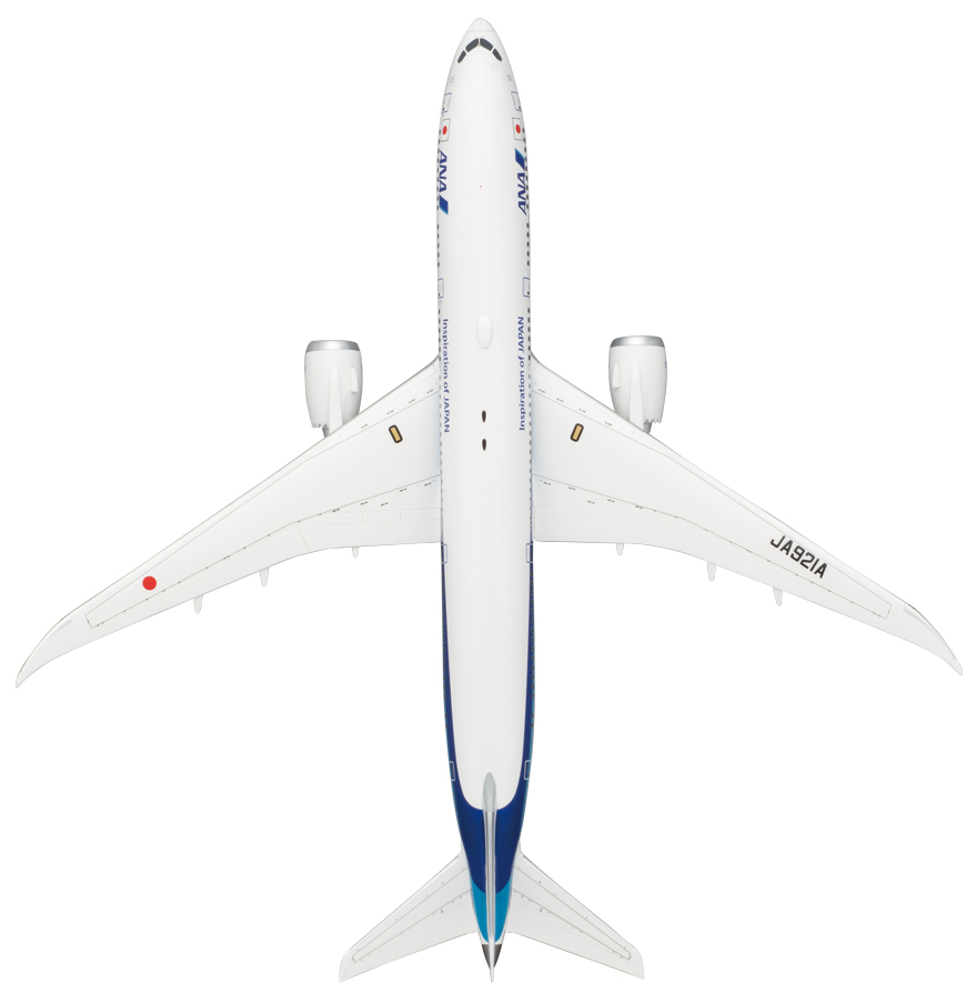 NH20169 1:200 BOEING 787-9 JA921A スナップフィットモデル(WiFi