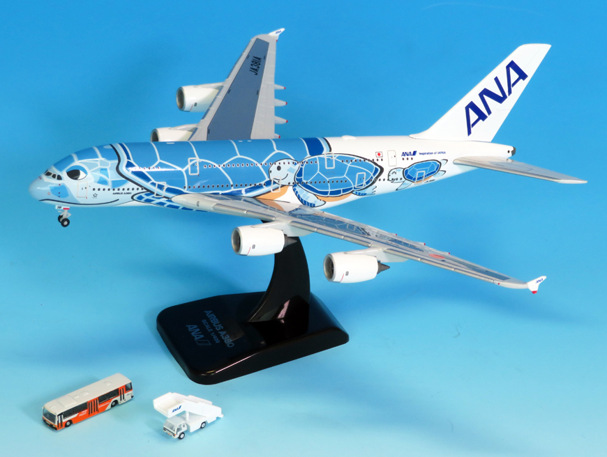 ANA 全日空 A380 ハワイ フライングホヌ 1号機 1:400-