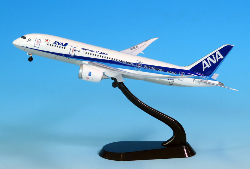 NH40116 1:400 BOEING 787-8 JA831A ABS樹脂完成品（ギアつき