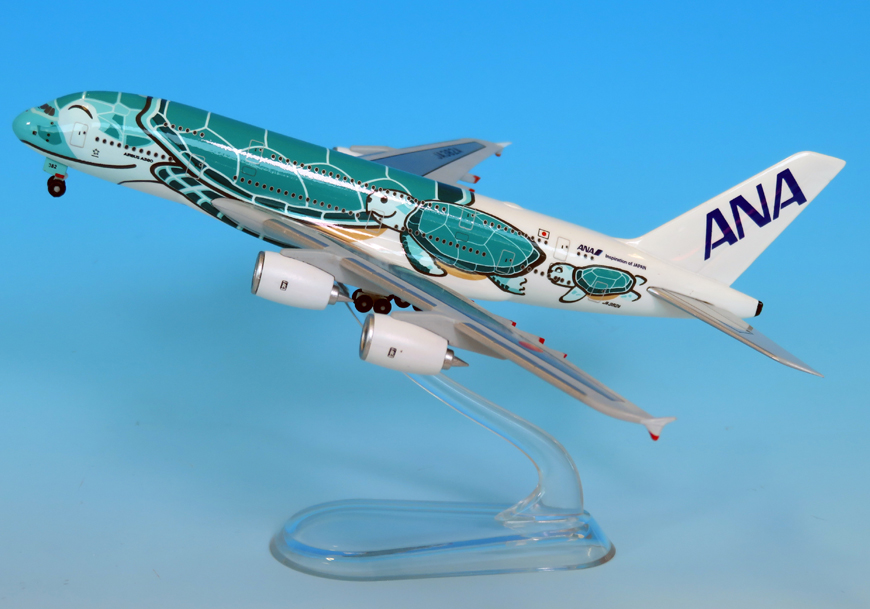 全日空商事　完成品1/200 A380 フライングホヌ2号機JA382A